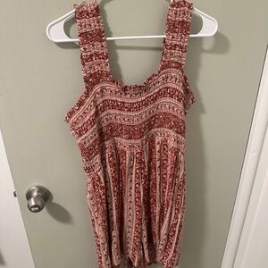 American eagle floral boho romper
